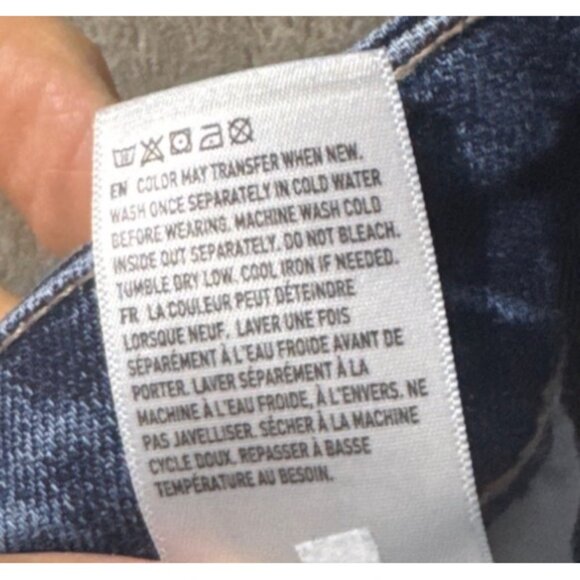 American Eagle Curvy Stovepipe Women's Size 0 Denim Jeans Pre-owned Good - Picture 11 of 13